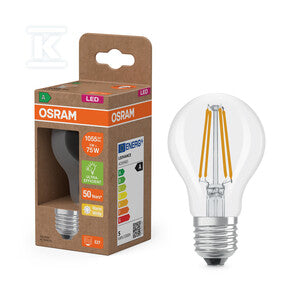 Żarówka LED LAMPS ENERGY CLASS A ENERGY EFFICIENCY FILAMENT CLASSIC A 5W 827 Clear E27