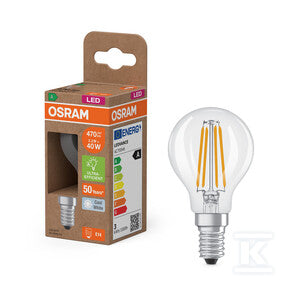 Żarówka LED CLASSIC P ENERGY EFFICIENCY A 2.2W 840 Clear E14