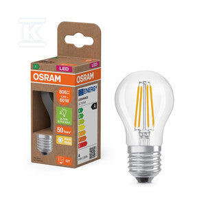 Żarówka LED CLASSIC P ENERGY EFFICIENCY A 3.8W 827 Clear E27