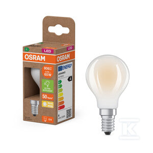 Żarówka LED CLASSIC P ENERGY EFFICIENCY A 3.8W 827 Frosted E14
