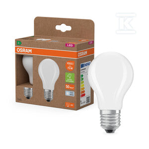 Żarówka LED LAMPS ENERGY CLASS A ENERGY EFFICIENCY FILAMENT CLASSIC A 5W 840 Frosted E27