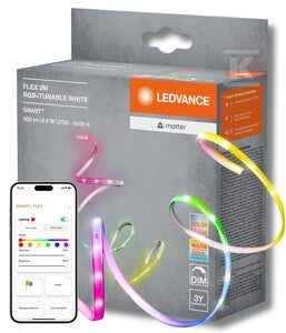 Taśma LED SMART MATTER FLEX | Dekoracyjne, rozszerzalne paski LED z technologią Matter