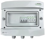 Rozdzielnica AC hermetyczna IP65 EMITER z ogranicznikiem przepięć AC Noark typ 1+2, 40A 3-F
