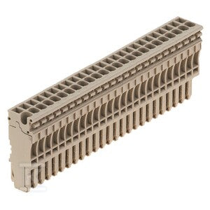 Wtyczka (terminal), złącze wtykowe, 2.5 mm2, 24 A, 500 V, liczba przyłączeń: 25, Liczba biegunów: 25, Szerokość: 127.5 mm, ZP 2.5/1AN/25