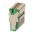 Wtyczka (terminal), PUSH IN, 1.5 mm2, 17.5 A, 500 V, liczba przyłączeń: 8, Liczba biegunów: 8, Szerokość: 28 mm, APG 1.5/8-7BG-GN