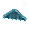 Zacisk rozdzielacza krosowego, PUSH IN, niebieski, 1.5 mm2, 6 A, 250 V, liczba przyłączeń: 64, liczba poziomów: 16, TS 35 x 7.5, V-0, Poliwęglan, PRV 16 BL 35X7.5 WS/RT