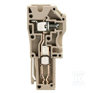 Wtyczka (terminal), złącze śrubowe, 4 mm2, 32 A, 800 V, liczba przyłączeń: 1, Liczba biegunów: 1, Szerokość: 6.1 mm, WP4/1AN/1 ZA