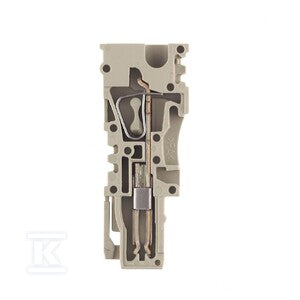 Wtyczka (terminal), złącze wtykowe, 2.5 mm2, 24 A, 500 V, liczba przyłączeń: 1, Liczba biegunów: 1, Szerokość: 5.1 mm, ZP 2.5/1AN/1