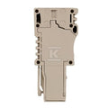 Wtyczka (terminal), złącze sprężynowe, 4 mm2, 32 A, 800 V, liczba przyłączeń: 1, Liczba biegunów: 1, Szerokość: 6.5 mm, ZP 4/1AN/1