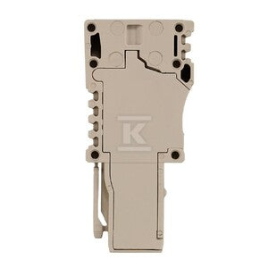 Wtyczka (terminal), złącze sprężynowe, 4 mm2, 32 A, 800 V, liczba przyłączeń: 1, Liczba biegunów: 1, Szerokość: 6.5 mm, ZP 4/1AN/1