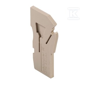 Wtyczka (terminal), złącze wtykowe, 2.5 mm2, 24 A, 500 V, liczba przyłączeń: 0, Liczba biegunów: 1, Szerokość: 3 mm, GHDE ZPS2.5/1AN