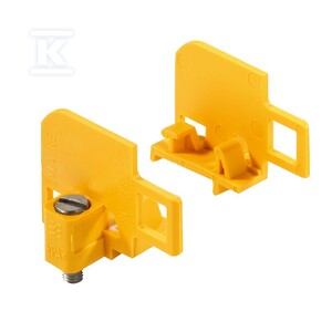 Wtyczka (terminal), złącze wtykowe, 2.5 mm2, liczba przyłączeń: 0, Liczba biegunów: 1, Szerokość: 15 mm, ZVLA SC ZPS2.5