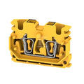 Blok zacisku przelotowego, złącze sprężynowe, żółty, 2.5 mm2, 24 A, 800 V, liczba przyłączeń: 2, ZDUB 2.5-2/2AN/DB GE