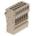 Wtyczka (terminal), złącze wtykowe, 2.5 mm2, 24 A, 500 V, liczba przyłączeń: 6, Liczba biegunów: 6, Szerokość: 33.1 mm, ZPS 2.5/1AN/QV/6