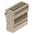 Wtyczka (terminal), złącze wtykowe, 2.5 mm2, 24 A, 500 V, liczba przyłączeń: 7, Liczba biegunów: 7, Szerokość: 38.2 mm, ZPS 2.5/1AN/QV/7