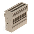Wtyczka (terminal), złącze wtykowe, 2.5 mm2, 24 A, 500 V, liczba przyłączeń: 8, Liczba biegunów: 8, Szerokość: 43.3 mm, ZPS 2.5/1AN/QV/8