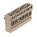 Wtyczka (terminal), złącze wtykowe, 2.5 mm2, 24 A, 500 V, liczba przyłączeń: 14, Liczba biegunów: 14, Szerokość: 73.9 mm, ZPS 2.5/1AN/QV/14