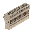 Wtyczka (terminal), złącze wtykowe, 2.5 mm2, 24 A, 500 V, liczba przyłączeń: 15, Liczba biegunów: 15, Szerokość: 79 mm, ZPS 2.5/1AN/QV/15