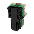 Wtyczka (terminal), złącze sprężynowe, 2.5 mm2, 24 A, 500 V, liczba przyłączeń: 1, Liczba biegunów: 1, Szerokość: 5.1 mm, ZPC 2.5 SW/GN/DB