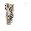 Wtyczka (terminal), PUSH IN, 2.5 mm2, 24 A, 800 V, liczba przyłączeń: 1, Liczba biegunów: 1, Szerokość: 5.1 mm, APG 2.5 R