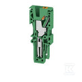 Wtyczka (terminal), PUSH IN, 2.5 mm2, 24 A, 800 V, liczba przyłączeń: 1, Liczba biegunów: 1, Szerokość: 5.1 mm, APG 2.5 MI GN