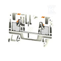 Blok zacisku przelotowego, PUSH IN, biały, 4 mm2, 32 A, 800 V, liczba przyłączeń: 2, A2C 4 WT