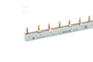 Szyna zbiorcza fazy (złączki), 63, Liczba biegunów: 36, Izolowany: Tak, 10, S-3L-27-1000/10