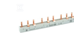 Szyna zbiorcza fazy (złączki), 63, Liczba biegunów: 48, Izolowany: Tak, 10, S-3L+9-1000/10
