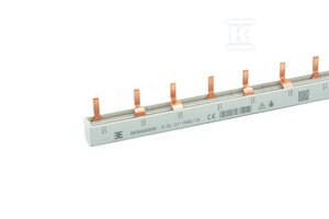 Szyna zbiorcza fazy (złączki), 80, Liczba biegunów: 36, Izolowany: Tak, 16, S-3L-27-1000/16