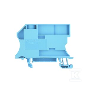 Zaciski modularne przewodu neutralnego, złącze śrubowe, 35, 400 V, 125 A, TS 35, niebieski, WNT 35N 10X3
