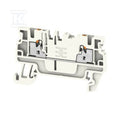 Blok zacisku przelotowego, PUSH IN, Jasnoszary, 1.5 mm2, 17.5 A, 500 V, liczba przyłączeń: 2, A2C 1.5 LTGY