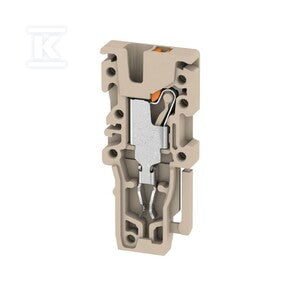 Wtyczka (terminal), PUSH IN, 1.5 mm2, 17.5 A, 500 V, liczba przyłączeń: 1, Liczba biegunów: 1, Szerokość: 3.5 mm, APG 1.5 L
