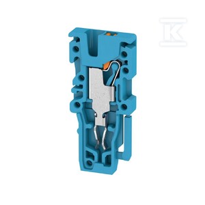 Wtyczka (terminal), PUSH IN, 1.5 mm2, 17.5 A, 500 V, liczba przyłączeń: 1, Liczba biegunów: 1, Szerokość: 3.5 mm, APG 1.5 L BL