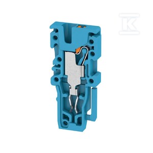 Wtyczka (terminal), PUSH IN, 1.5 mm2, 17.5 A, 500 V, liczba przyłączeń: 1, Liczba biegunów: 1, Szerokość: 3.5 mm, APG 1.5 R BL