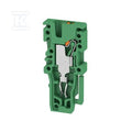 Wtyczka (terminal), PUSH IN, 1.5 mm2, 17.5 A, 500 V, liczba przyłączeń: 1, Liczba biegunów: 1, Szerokość: 3.5 mm, APG 1.5 R GN