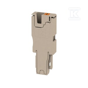 Wtyczka (terminal), PUSH IN, 4 mm2, 32 A, 800 V, liczba przyłączeń: 1, Liczba biegunów: 1, Szerokość: 6.1 mm, APG 4/1