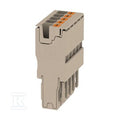 Wtyczka (terminal), PUSH IN, 4 mm2, 32 A, 800 V, liczba przyłączeń: 5, Liczba biegunów: 5, Szerokość: 30.5 mm, APG 4/5