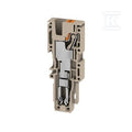 Wtyczka (terminal), PUSH IN, 4 mm2, 32 A, 800 V, liczba przyłączeń: 1, Liczba biegunów: 1, Szerokość: 6.1 mm, APG 4 L