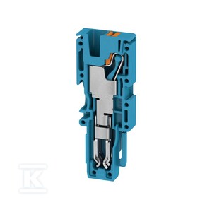 Wtyczka (terminal), PUSH IN, 4 mm2, 32 A, 800 V, liczba przyłączeń: 1, Liczba biegunów: 1, Szerokość: 6.1 mm, APG 4 L BL
