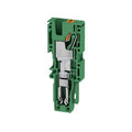 Wtyczka (terminal), PUSH IN, 4 mm2, 32 A, 800 V, liczba przyłączeń: 1, Liczba biegunów: 1, Szerokość: 6.1 mm, APG 4 L GN
