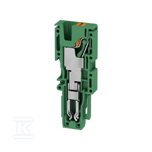 Wtyczka (terminal), PUSH IN, 4 mm2, 32 A, 800 V, liczba przyłączeń: 1, Liczba biegunów: 1, Szerokość: 6.1 mm, APG 4 MI GN