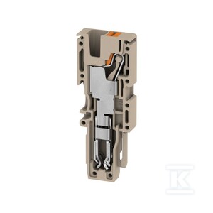 Wtyczka (terminal), PUSH IN, 4 mm2, 32 A, 800 V, liczba przyłączeń: 1, Liczba biegunów: 1, Szerokość: 6.1 mm, APG 4 R