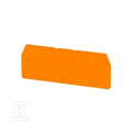Płyta separacyjna (terminal), pomarańczowy, Wysokość: 75.5 mm, Szerokość: 2 mm, V-0, Wemid, ZAP/TW ZDU1.5/4AN OR