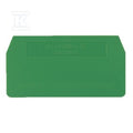 Płyta separacyjna (terminal), zielony, Wysokość: 59.5 mm, Szerokość: 2 mm, V-0, Wemid, ZAP/TW 1 GN
