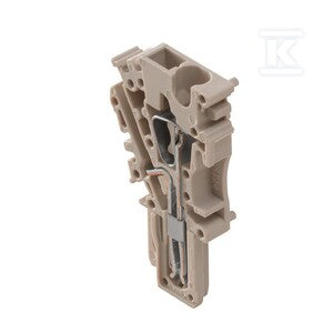 Wtyczka (terminal), złącze wtykowe, 2.5 mm2, 24 A, 500 V, liczba przyłączeń: 1, Liczba biegunów: 1, Szerokość: 5.1 mm, ZP 2.5/1AN/QV ZA O.RA