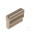 Wtyczka (terminal), złącze wtykowe, 2.5 mm2, 24 A, 500 V, liczba przyłączeń: 13, Liczba biegunów: 13, Szerokość: 66.3 mm, ZP 2.5/1AN/13