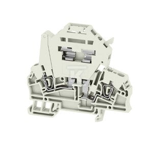 Zacisk bezpiecznika, złącze sprężynowe, szary, 2.5 mm2, 6.3 A, 500 V, liczba przyłączeń: 2, liczba poziomów: 1, TS 35, ZSI 2.5 GR