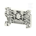 Wspornik końcowy, Jasnoszary, TS 35, V-0, Wemid, Szerokość: 6 mm, 130 °C, AEB 35 SCL/1 V0 GY DL