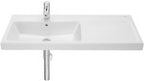 Umywalka meblowa GAP asymetryczna UNIK 100x46 cm PRAWA