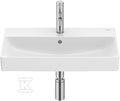 Umywalka ONA ścienna 60x36 cm CPT Fineceramic® BIAŁY POŁYSK